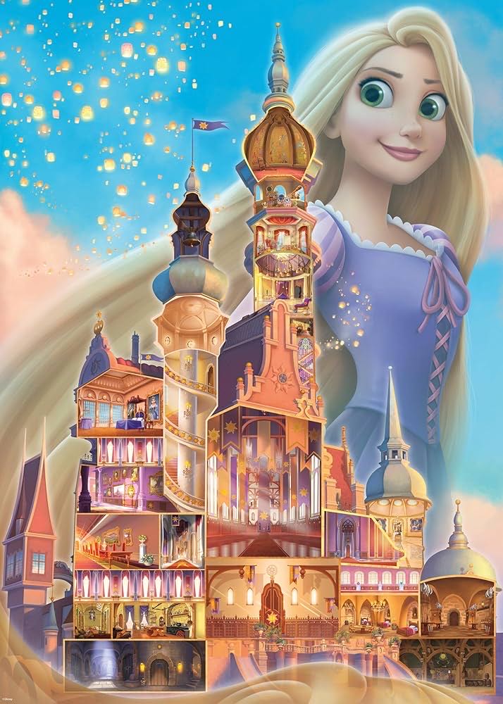 Castle Collection - Rapunzel - Ravensburger puzzle collectible [Barcode 4005555002642] - Main Image 2