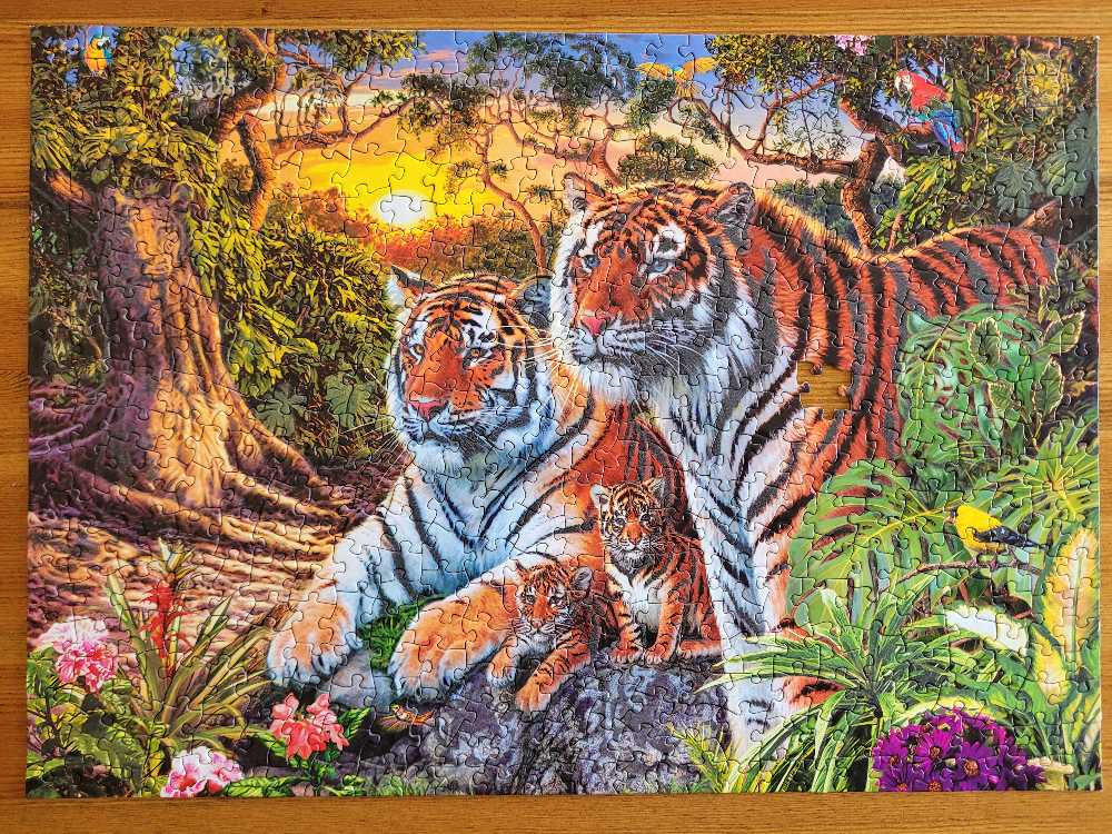 Alone In The Forest - Master Pieces puzzle collectible - Main Image 2