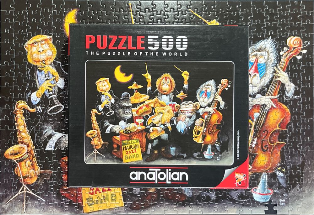 The New Nairobi Jazz Band 🟦 - Anatolian puzzle collectible [Barcode 8698543135802] - Main Image 4