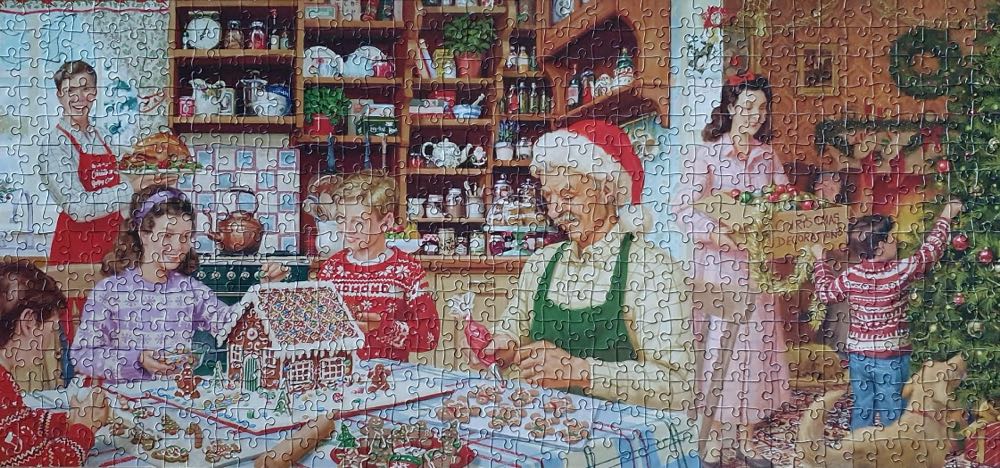 Preparing For The Big Day - Gibsons puzzle collectible [Barcode 5012269040623] - Main Image 3