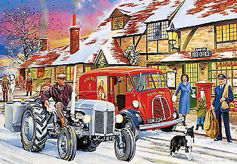 Winter Post - Gibsons puzzle collectible [Barcode 5012269031591] - Main Image 2