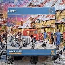 Winter Post - Gibsons puzzle collectible [Barcode 5012269031591] - Main Image 4