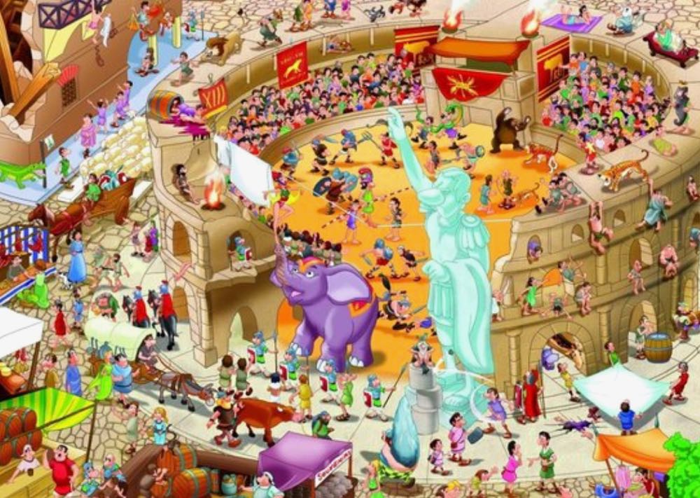 Ancient Rome🧩 - Educa puzzle collectible [Barcode 8412668163447] - Main Image 2