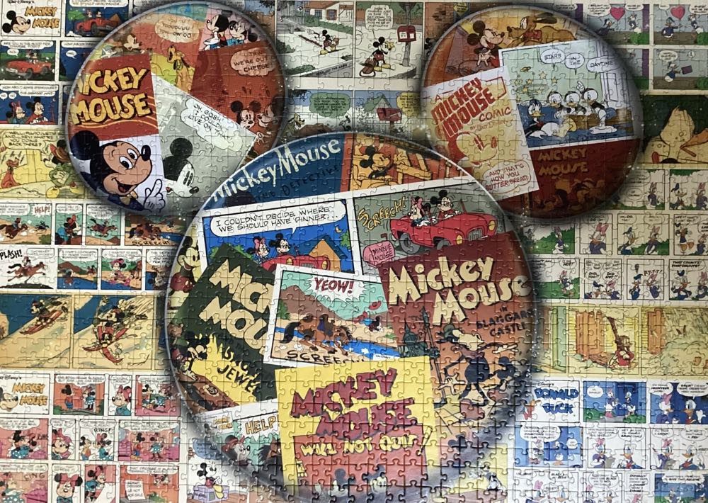 Comic Mickey Mouse (📫Renate Betaald) - Trefl puzzle collectible [Barcode 5900511109047] - Main Image 2