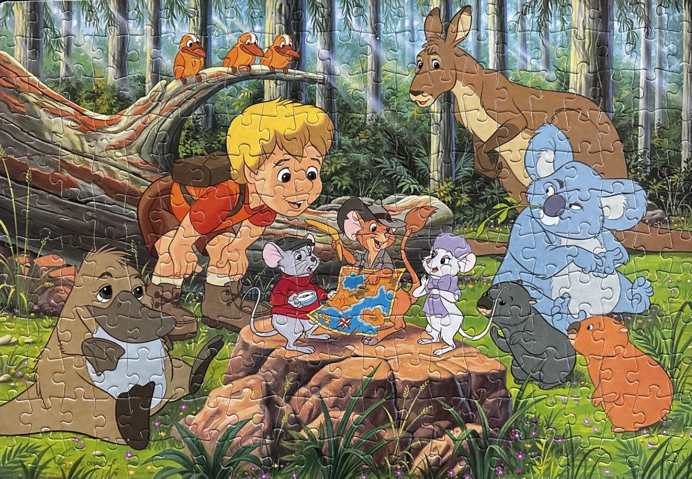 The Rescuers Down Under - Clementoni puzzle collectible [Barcode 8005125290604] - Main Image 2