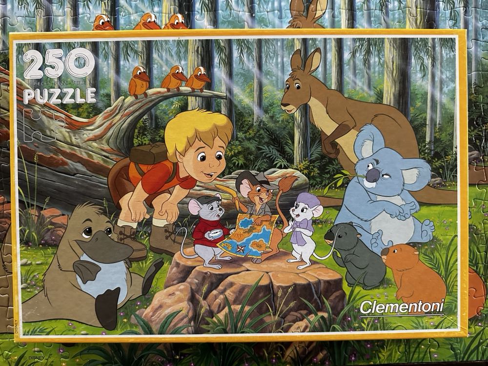 The Rescuers Down Under - Clementoni puzzle collectible [Barcode 8005125290604] - Main Image 3