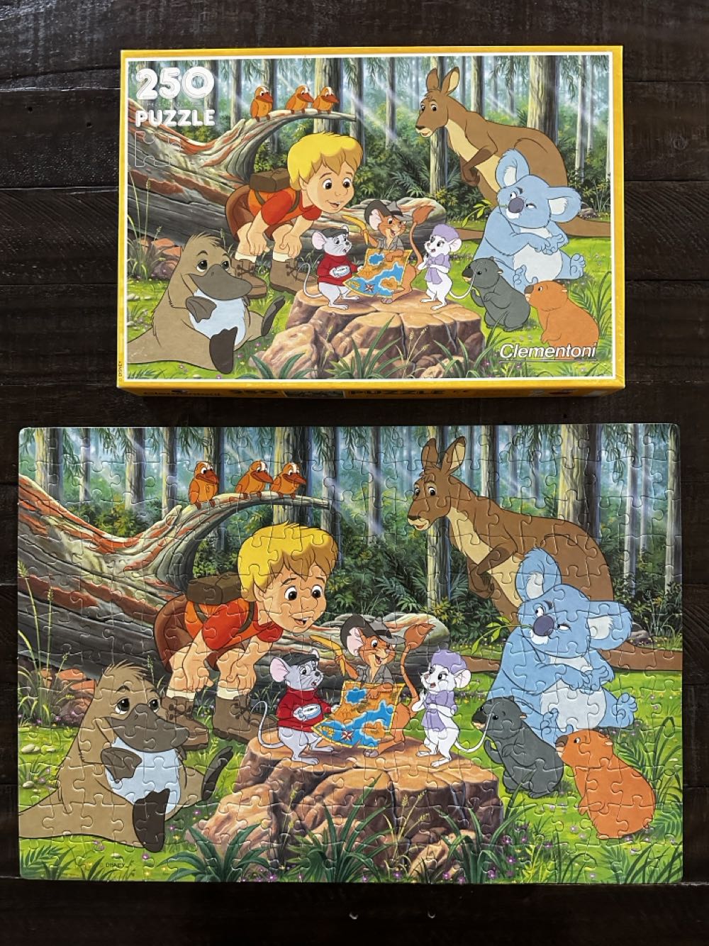The Rescuers Down Under - Clementoni puzzle collectible [Barcode 8005125290604] - Main Image 4