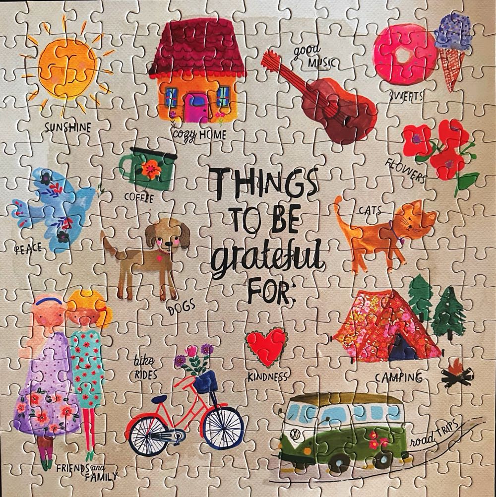 Things To Be Grateful For - Natural Life puzzle collectible [Barcode 614390568417] - Main Image 2