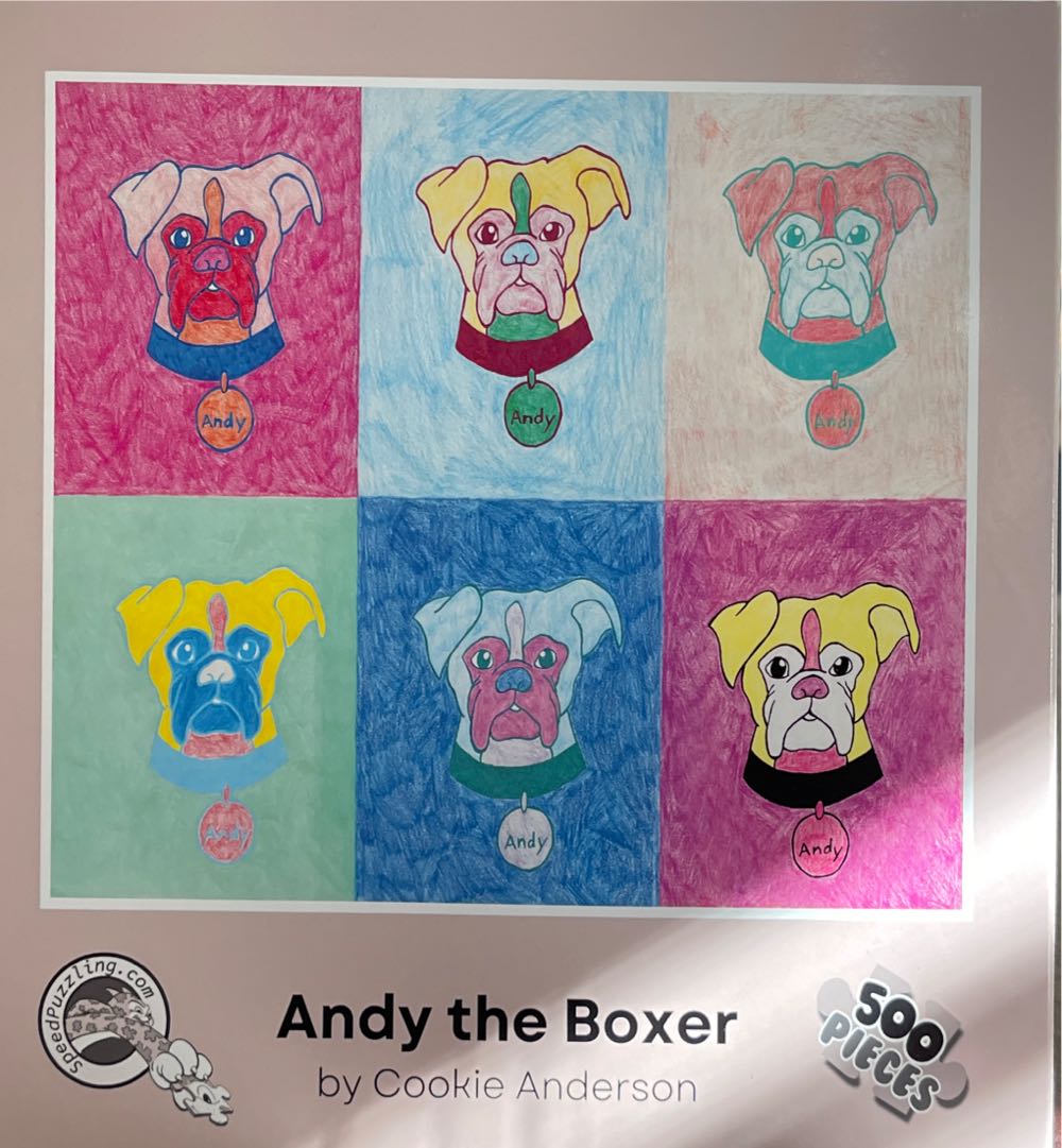 Andy The Boxer - SpeedPuzzling.com puzzle collectible - Main Image 2