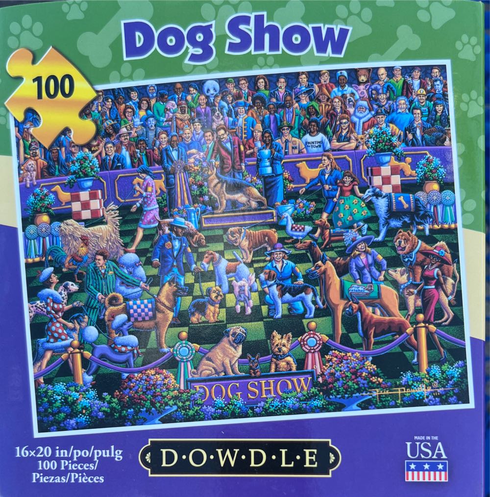 Dog Show - Dowdle puzzle collectible [Barcode 671095604376] - Main Image 2