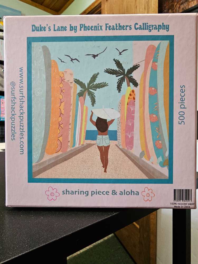 Duke’s Lane - Surf Shack Puzzles puzzle collectible [Barcode 712179814103] - Main Image 2