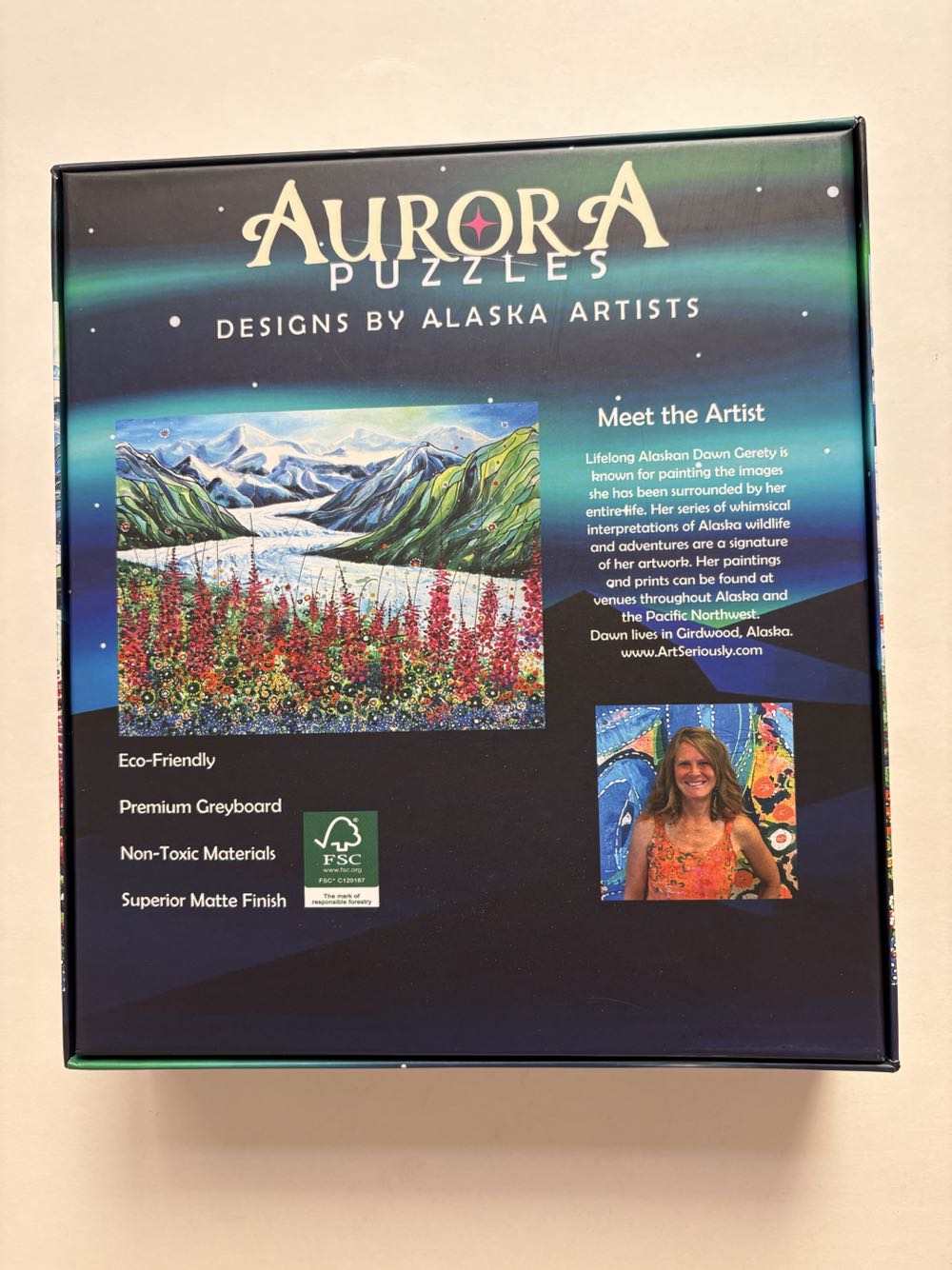 Matanuska Glacier - Aurora Puzzles puzzle collectible [Barcode 860011284123] - Main Image 2