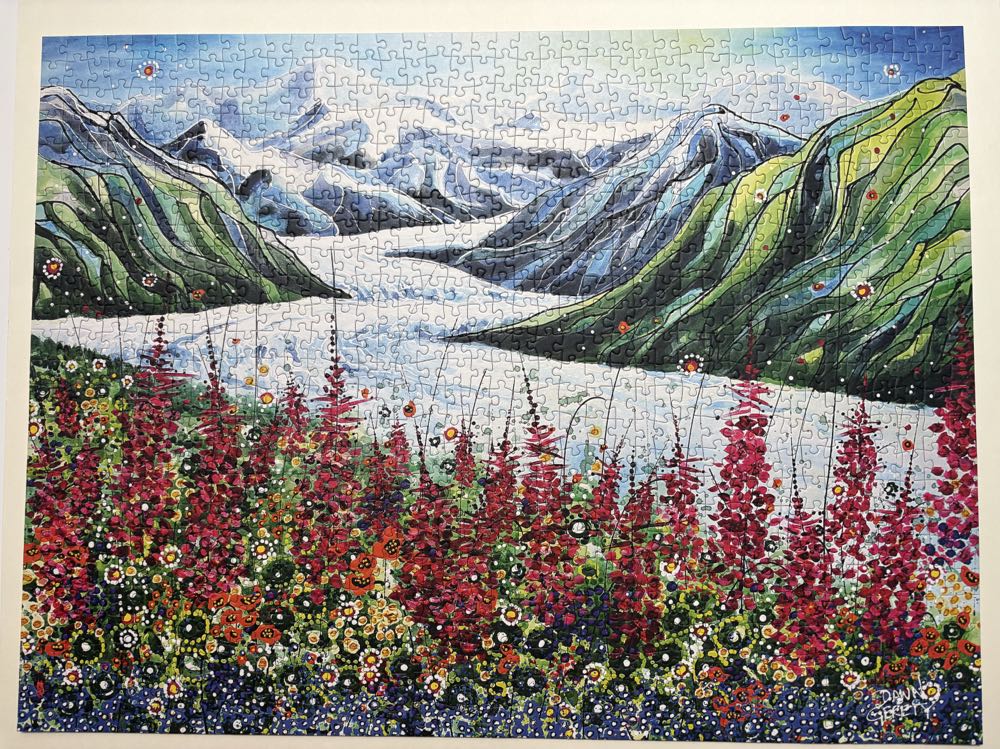 Matanuska Glacier - Aurora Puzzles puzzle collectible [Barcode 860011284123] - Main Image 3