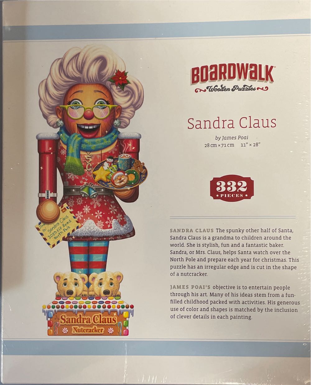 Sandra Claus - Boardwalk Puzzle Company puzzle collectible [Barcode 671095130042] - Main Image 2