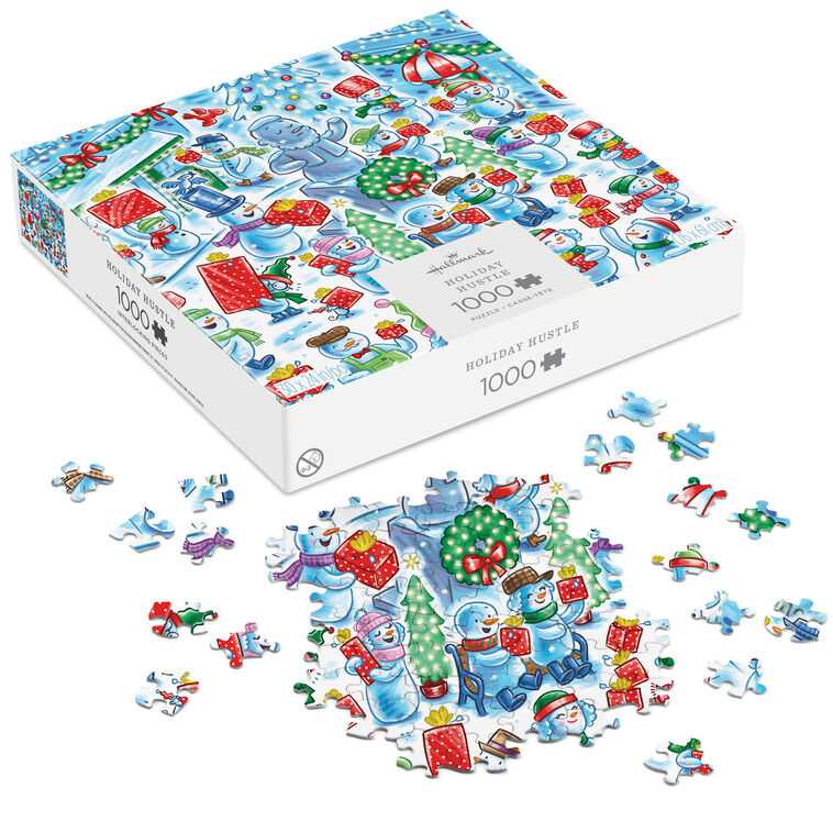 Holiday Hustle - Hallmark 🇺🇸 puzzle collectible [Barcode 661127061949] - Main Image 3