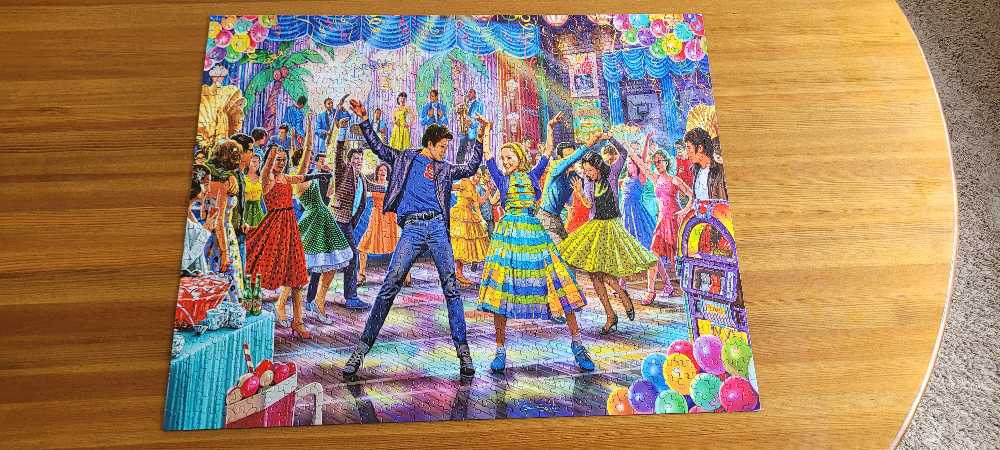 Let’s Dance - White Mountain puzzle collectible - Main Image 2