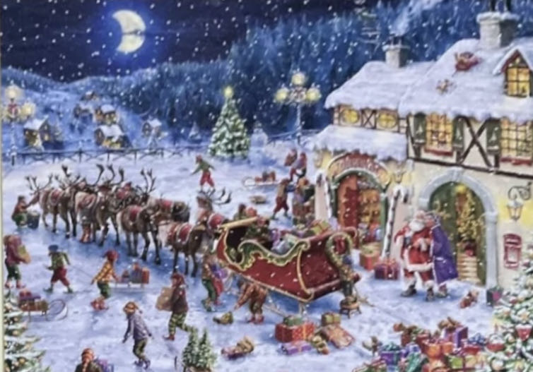 G2010 Santas Little Helpers Limited Edition - Gibsons puzzle collectible [Barcode 5012269020106] - Main Image 2