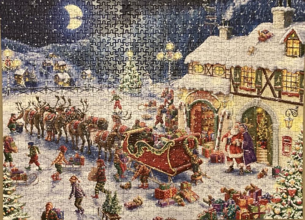 G2010 Santas Little Helpers Limited Edition - Gibsons puzzle collectible [Barcode 5012269020106] - Main Image 3