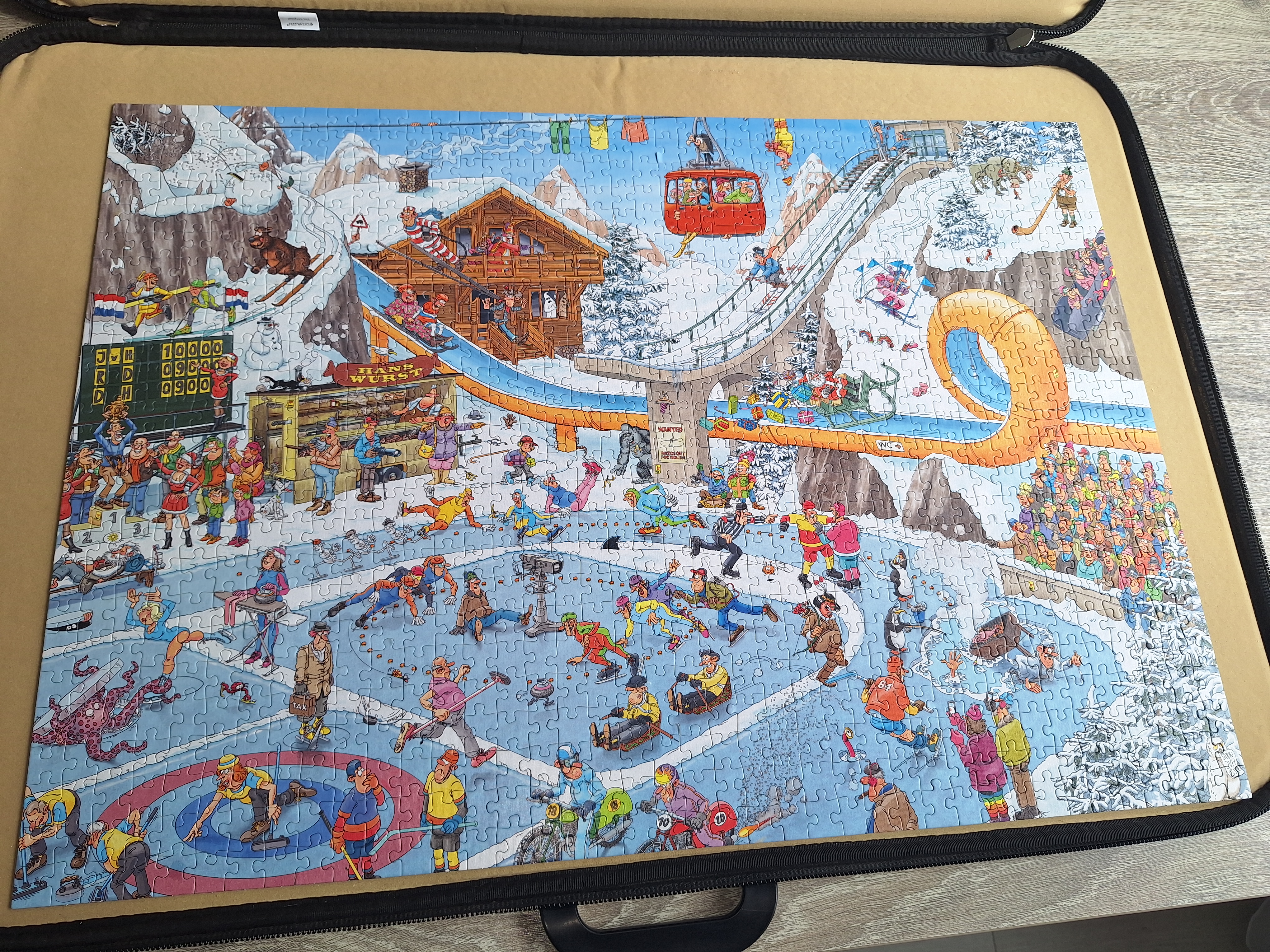 De Winterspelen  puzzle collectible - Main Image 2