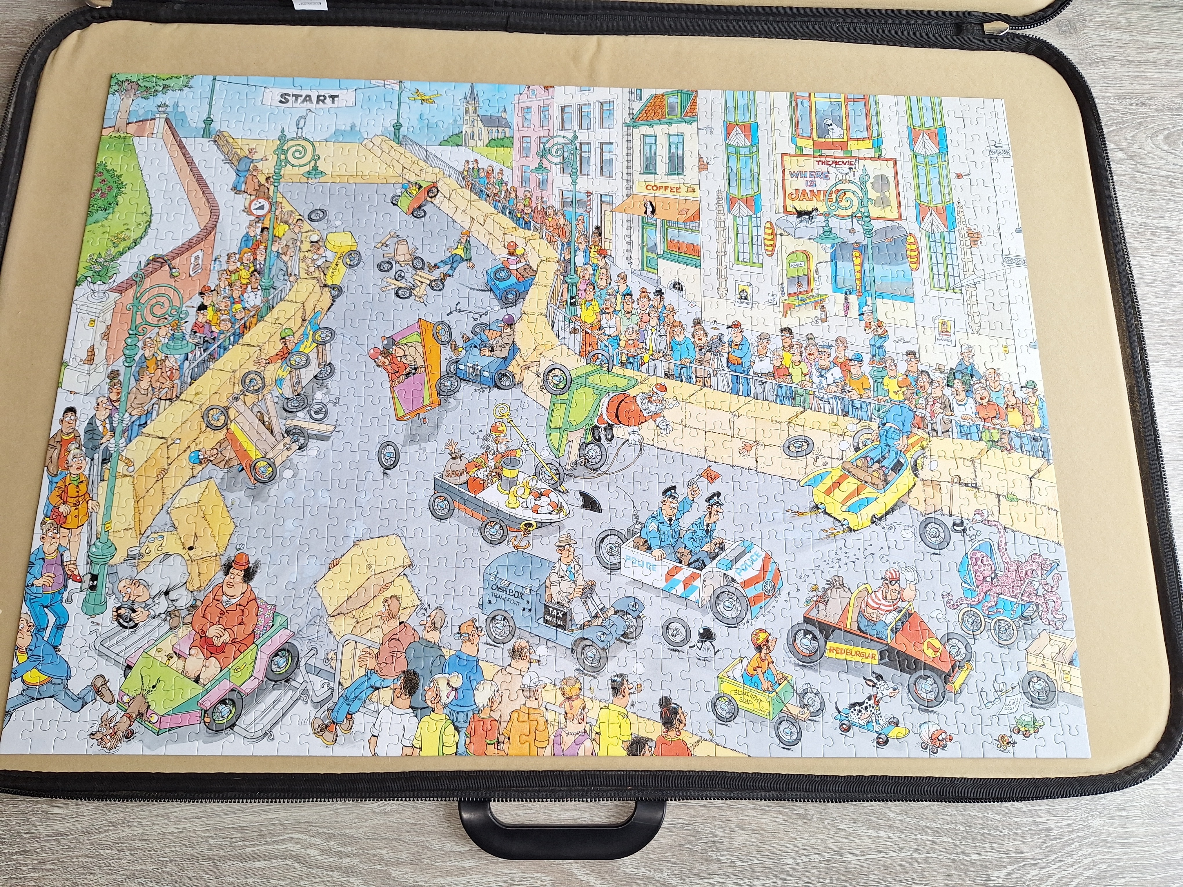 De Zeepkistenrace  puzzle collectible - Main Image 2