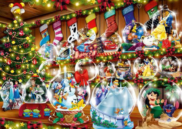 Disney Snow Globes  - Ravensburger puzzle collectible [Barcode 4005555005377] - Main Image 2