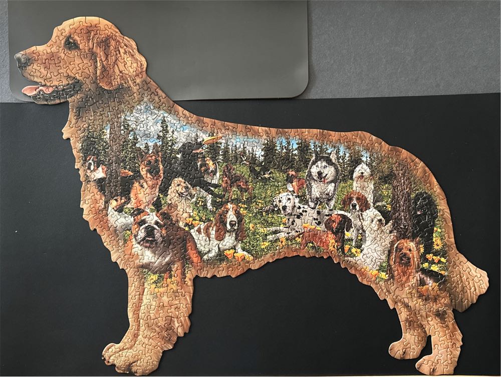 Dog Park - Bits And Pieces puzzle collectible [Barcode 704812400644] - Main Image 3