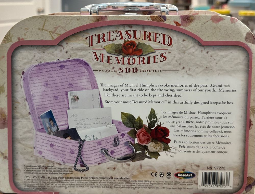 Rhapsody In Rose - Rose Art puzzle collectible [Barcode 072348972738] - Main Image 2