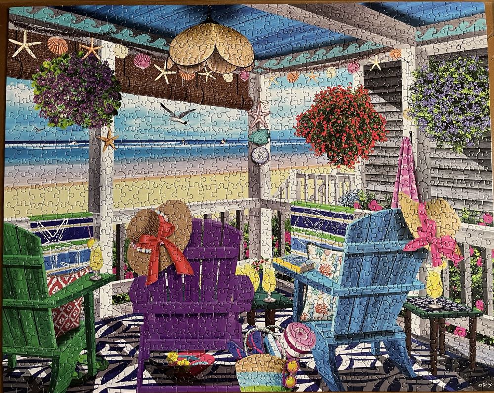 Low Tide - White Mountain puzzle collectible [Barcode 724819268382] - Main Image 2