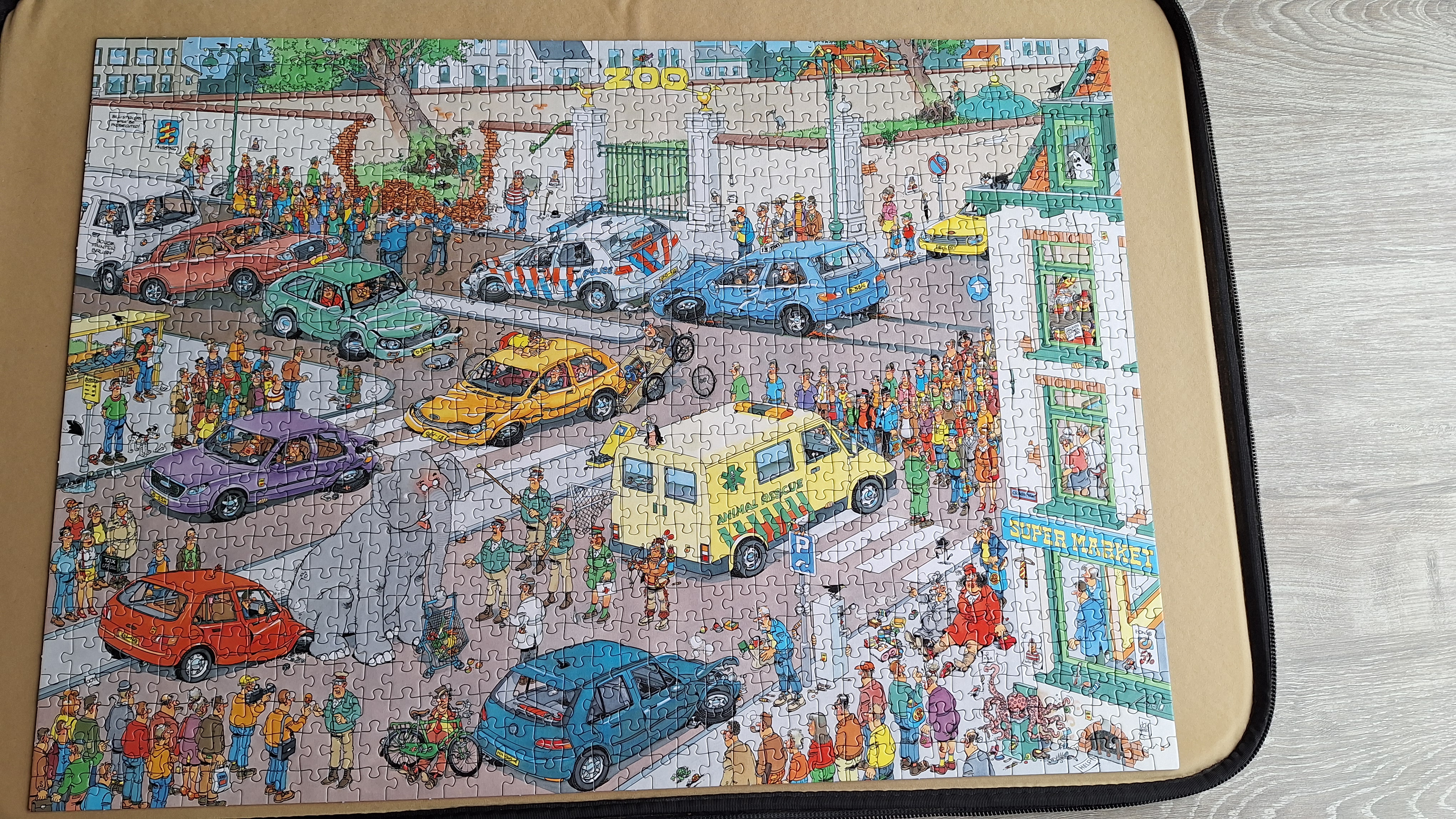 Jumbo gaat winkelen  puzzle collectible - Main Image 2