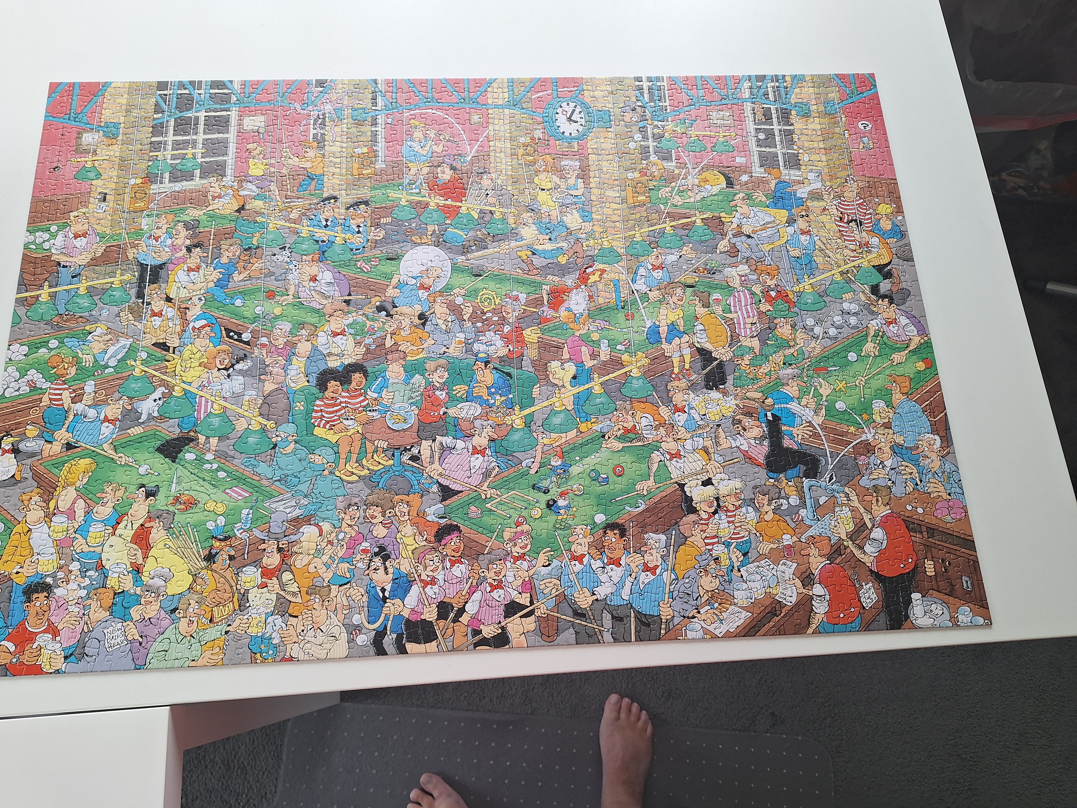 Krijt op tijd!  puzzle collectible - Main Image 2