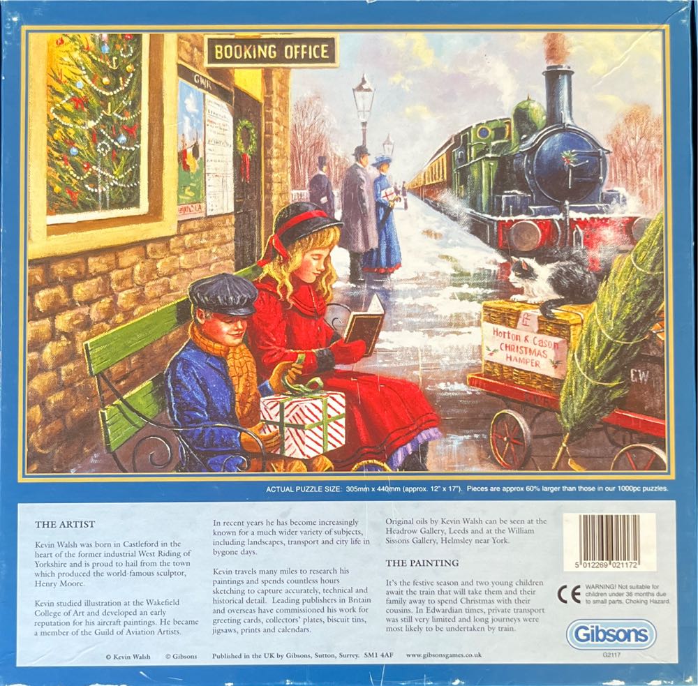 Christmas Errand - Gibsons puzzle collectible [Barcode 5012269021172] - Main Image 2