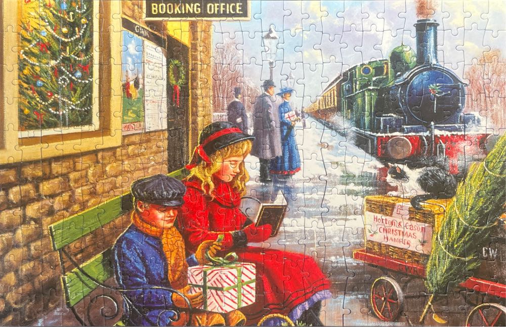 Christmas Errand - Gibsons puzzle collectible [Barcode 5012269021172] - Main Image 3