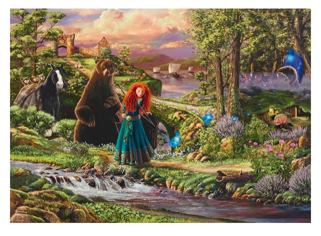 Brave - Merida - Legends der Highlands - Schmidt puzzle collectible [Barcode 4001504580391] - Main Image 2