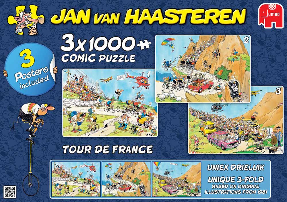 Tour de France - 2 van 3  puzzle collectible - Main Image 2