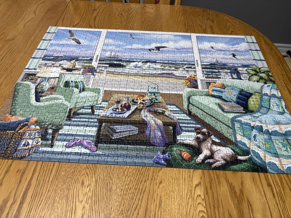 Beachfront Getaway - Ravensburger puzzle collectible [Barcode 4005555005537] - Main Image 3