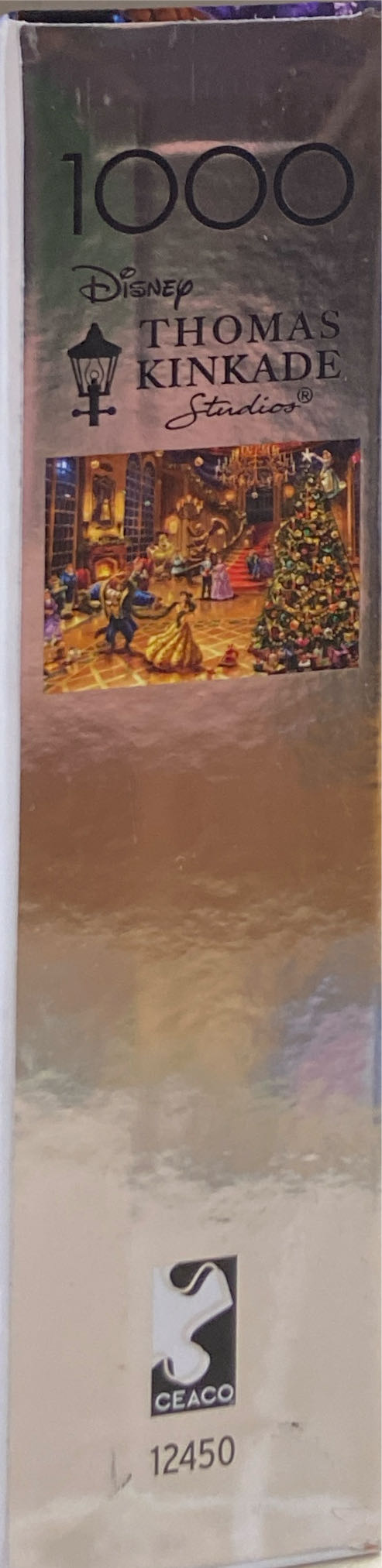 Disney: Beauty And The Beast Christmas Celebration - Ceaco puzzle collectible [Barcode 021081400299] - Main Image 3