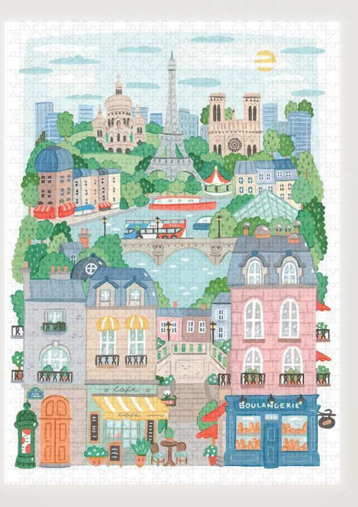 Paris by Hoglet&Co - La Petit Epiterie puzzle collectible - Main Image 2