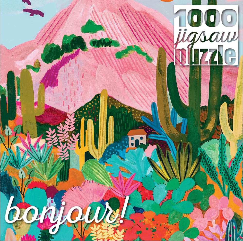 Cactus Mountain AZ - Buffalo Games puzzle collectible [Barcode 079346137039] - Main Image 2