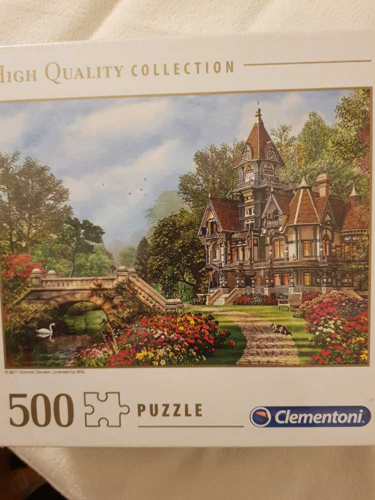 Old Waterway Cottage - Clementoni puzzle collectible [Barcode 8005125973248] - Main Image 2