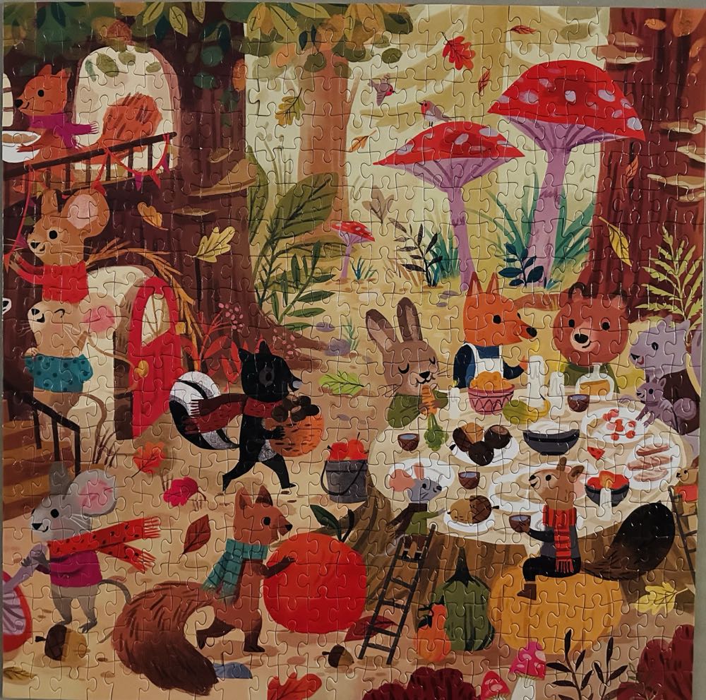 Harvest Feast - Galison puzzle collectible - Main Image 2