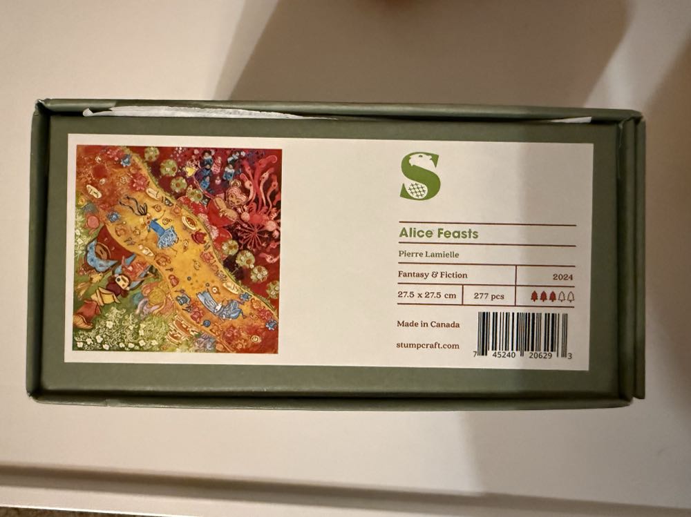 Alice Feasts - Stumpcraft puzzle collectible [Barcode 745240206293] - Main Image 2