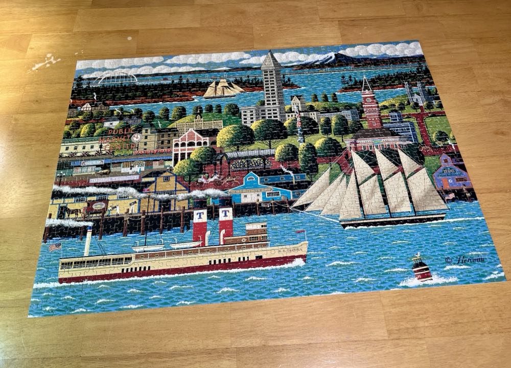 Seattle  puzzle collectible [Barcode 072348092009] - Main Image 2