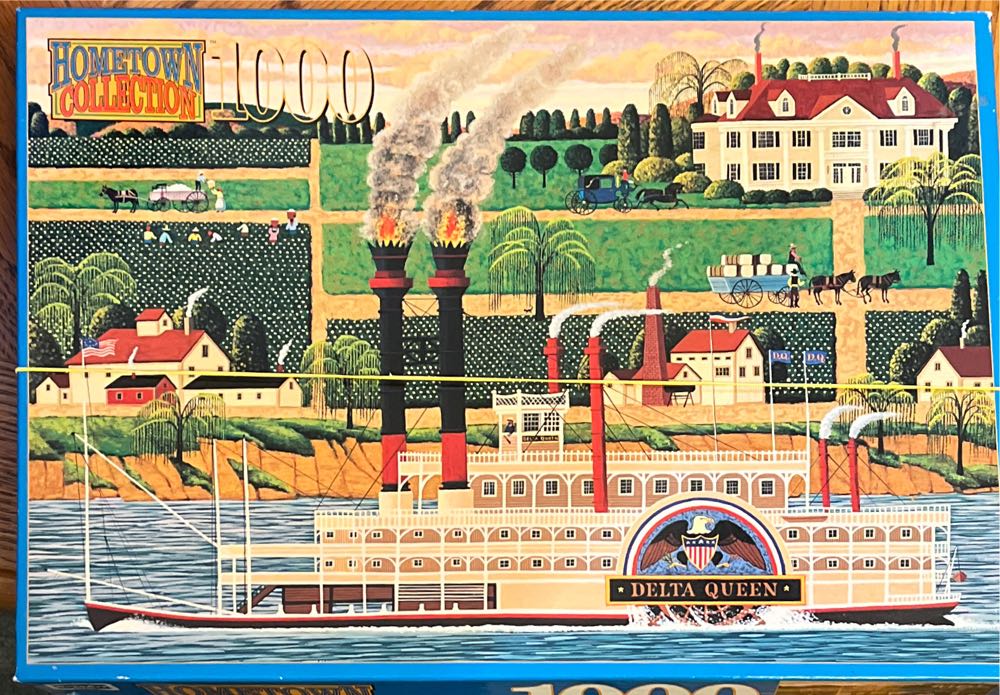 Delta Queen - Rose Art puzzle collectible [Barcode 072348092009] - Main Image 2