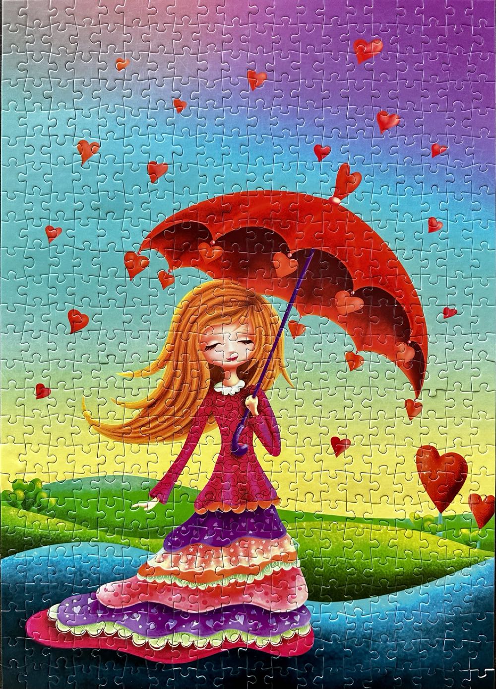 Rain Of Love - Black Sea puzzle collectible [Barcode 3800234912141] - Main Image 2