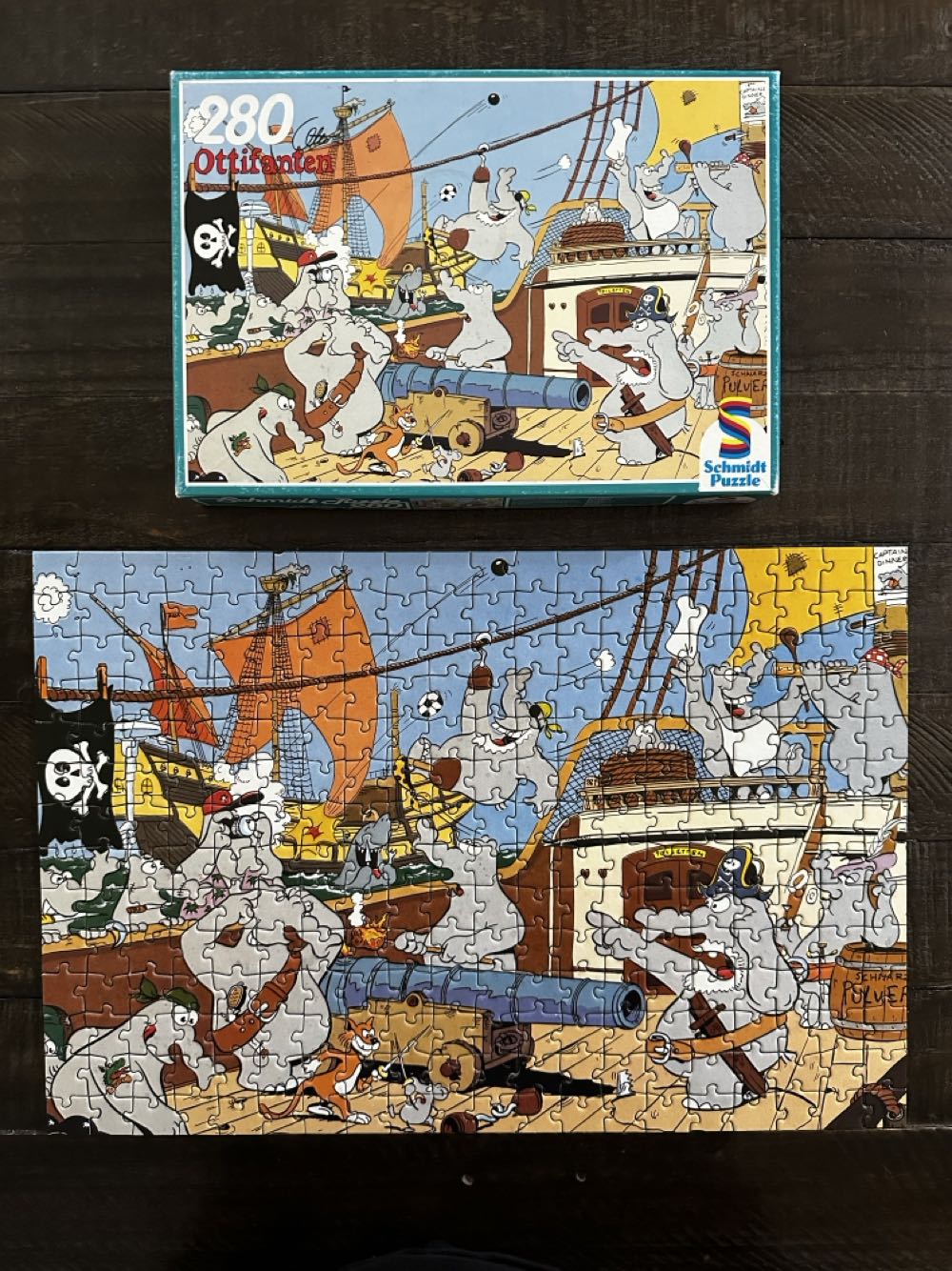 Ottifanten Pirates B - Schmidt puzzle collectible [Barcode 4002998022398] - Main Image 3