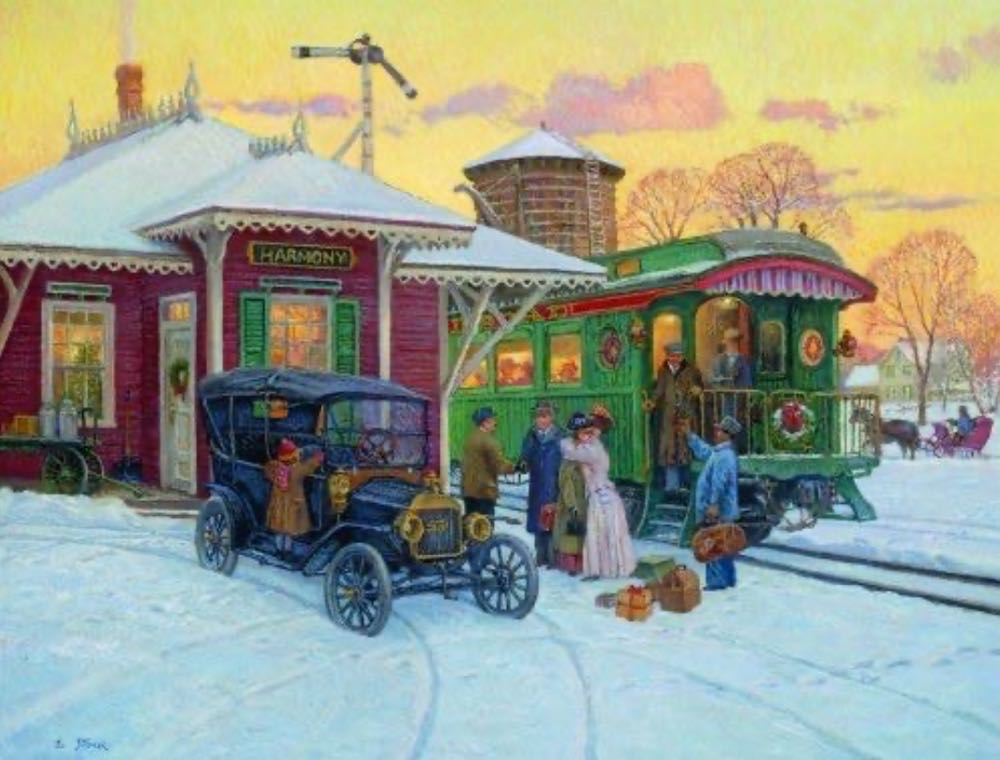 Harmony Station - SunsOut puzzle collectible [Barcode 796780625259] - Main Image 2