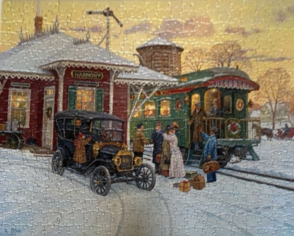 Harmony Station - SunsOut puzzle collectible [Barcode 796780625259] - Main Image 3