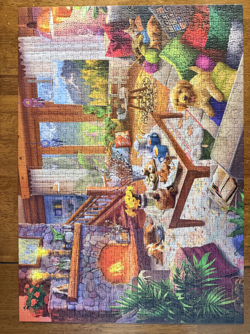Cozy Cabin - Ravensburger puzzle collectible [Barcode 4005555002932] - Main Image 3