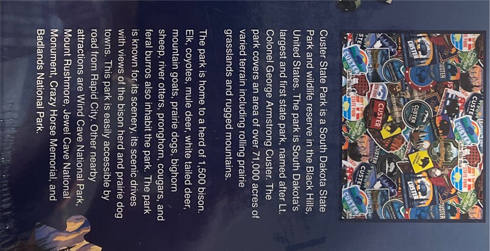 Custer State Park - Impact Merchandise puzzle collectible [Barcode 36422005] - Main Image 2