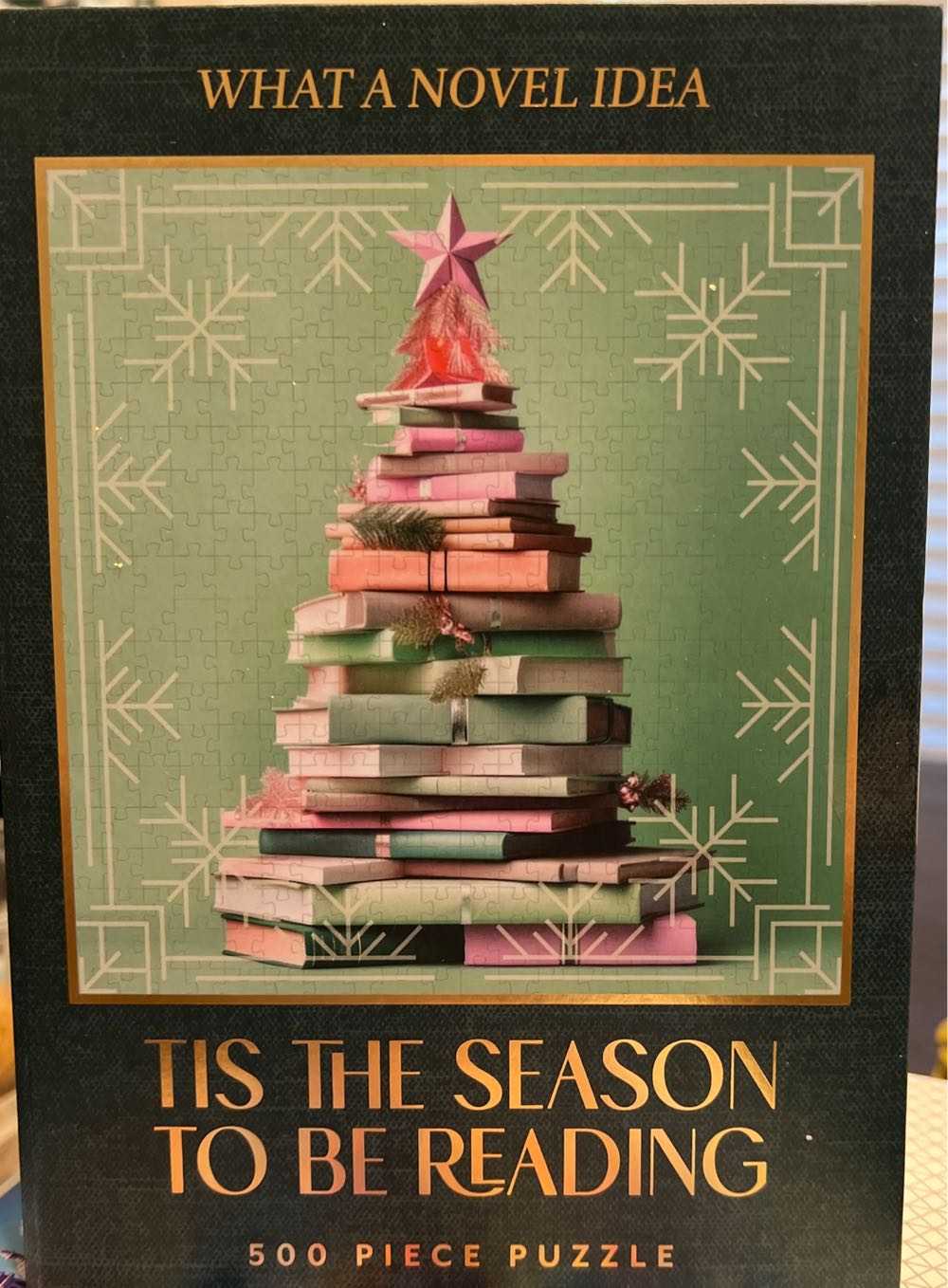 Tis The Season To Be Reading - Think Ink puzzle collectible [Barcode 840111529324] - Main Image 2